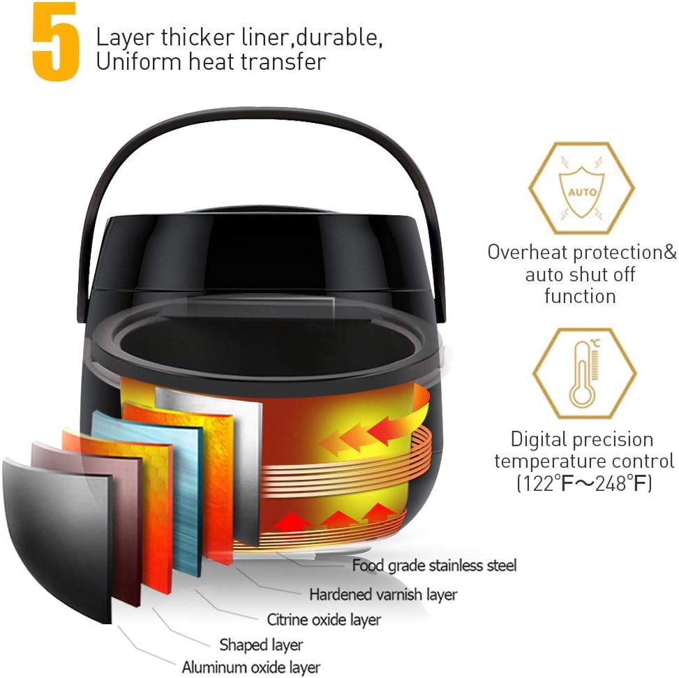 500ml Wax Heater Machine voor Ontharing Wax Smelten Warmer Pot met LCD Temperatuur Display Ontharingscrème Waxen Bonen Heater
