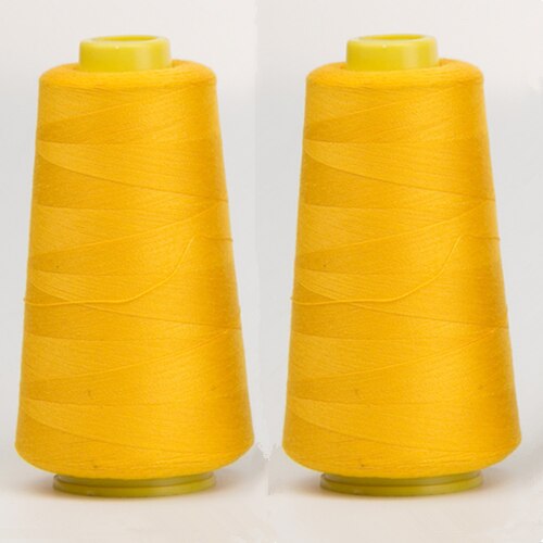 1Pcs 3000 Yards Polyester Thread Sewing Color Optional: Golden 1pcs