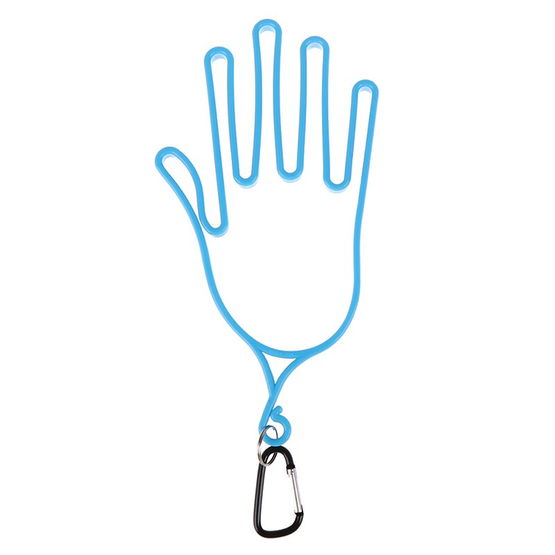 Golf Handschuhe Bahre Golfspieler Werkzeug Getriebe Kunststoff ABS Golf Handschuhe Halfter Gestell Trockner KleiderbüGel Bahre mit Gurt: BL