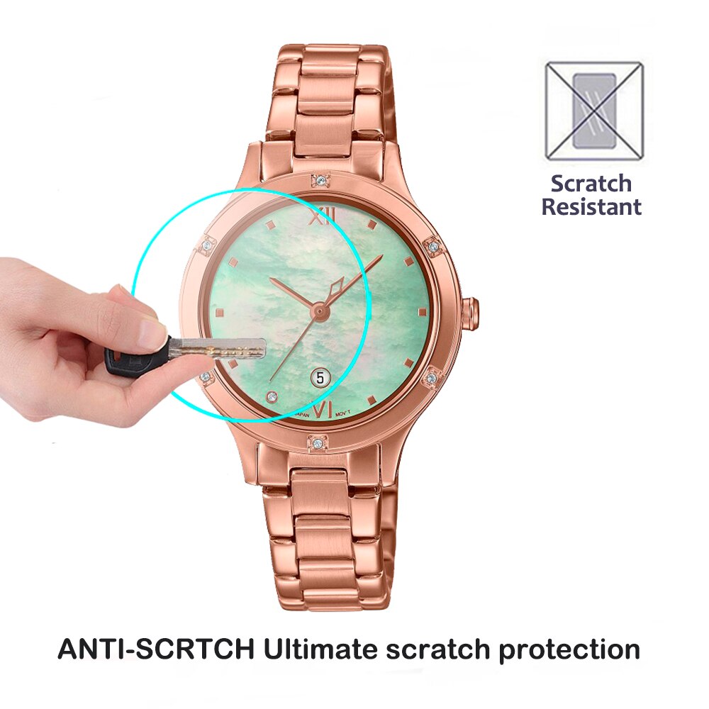 2PCS Tempered Glass Film For Casio SHEEN SHE 4546PG 4547M 4546PGL 4547PGM 4547GL SHE-4062PG SHE-4062PGL Glass Protector Film