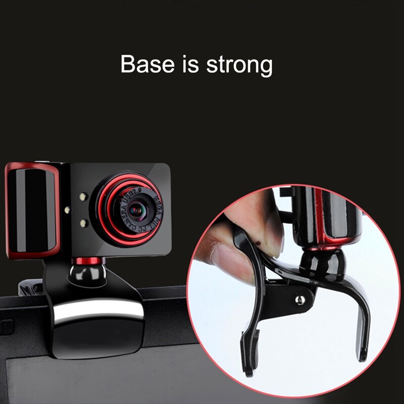 12 Million Pixel Camera Computer Desktop Notebook Free Drive with Microphone Microphone Live Webcam