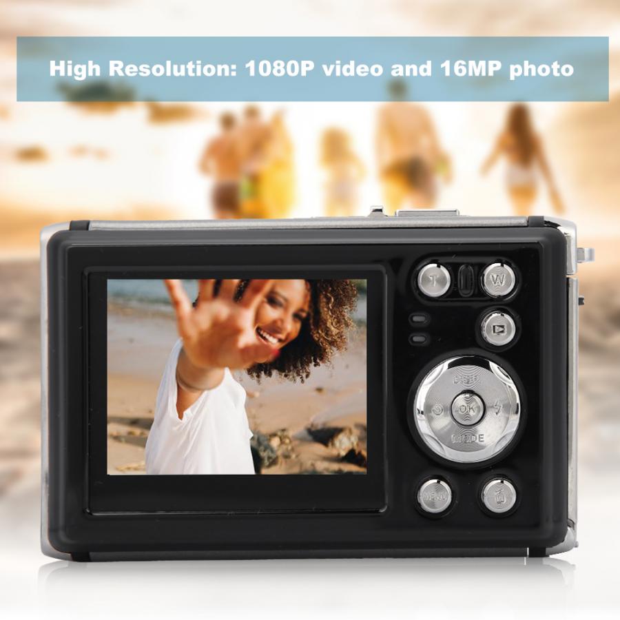Digital camaras 2.4" LCD Screen Ultra-thin HD Digital Camera Waterproof Resistant Outdoor Camera camera profissional
