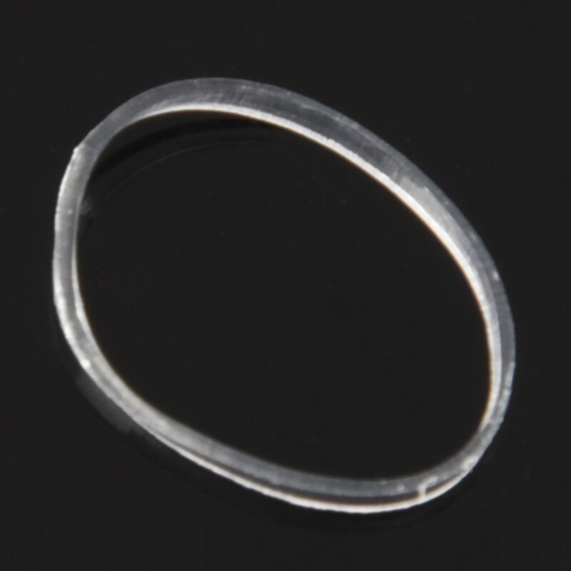 500x hair rubber cord rubber Band transparent white 1mm