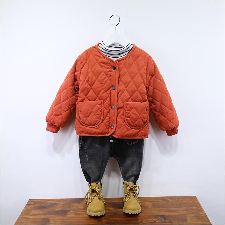 Veste d'hiver en coton en forme de diamant | blouson d'hiver