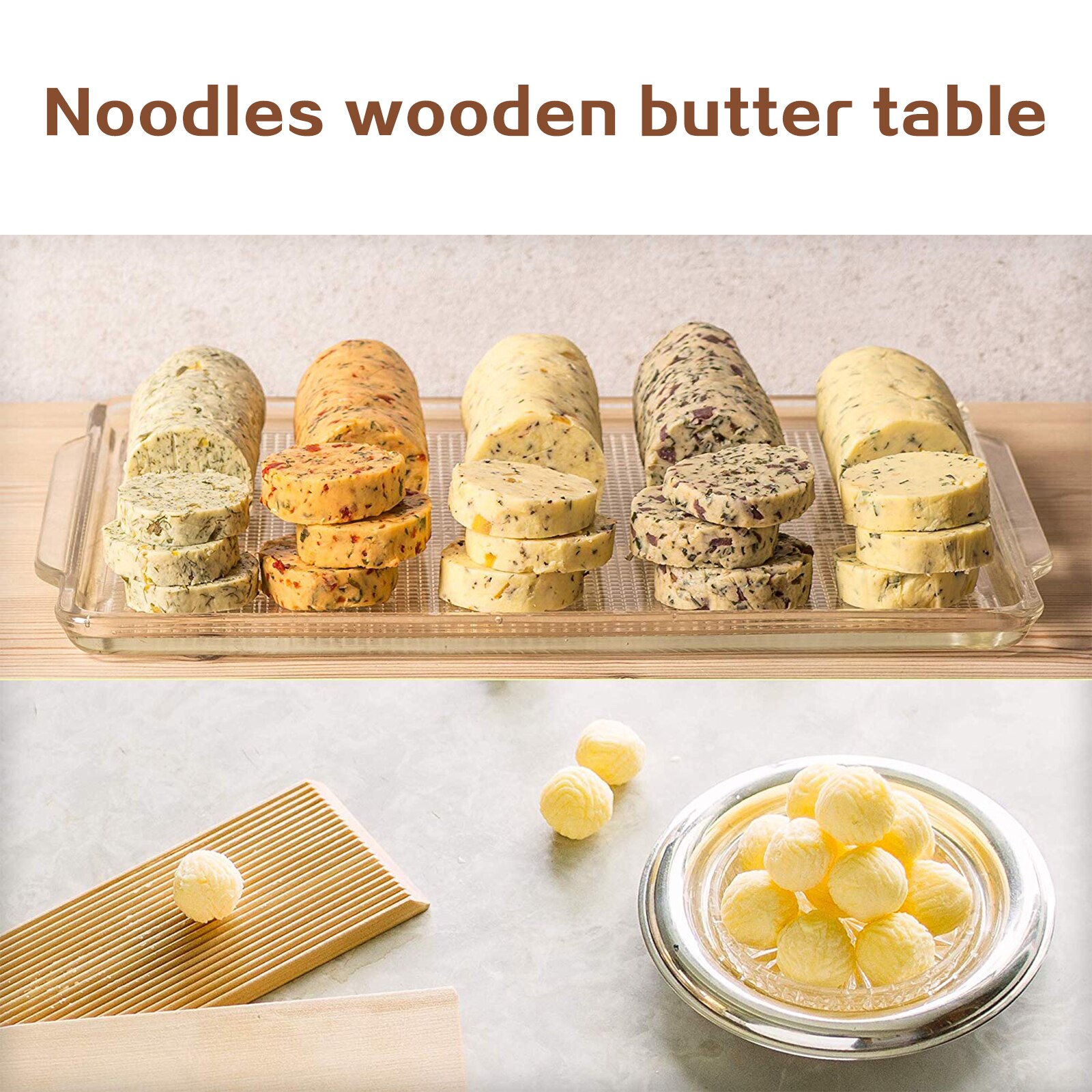 Holz Nudeln Butter Tisch Und Eis bin Stiel Leicht Machen Authentische Hausgemachte Pasta Und Nicht-Stock Butter Pasta Bord Gnocchi Rolle