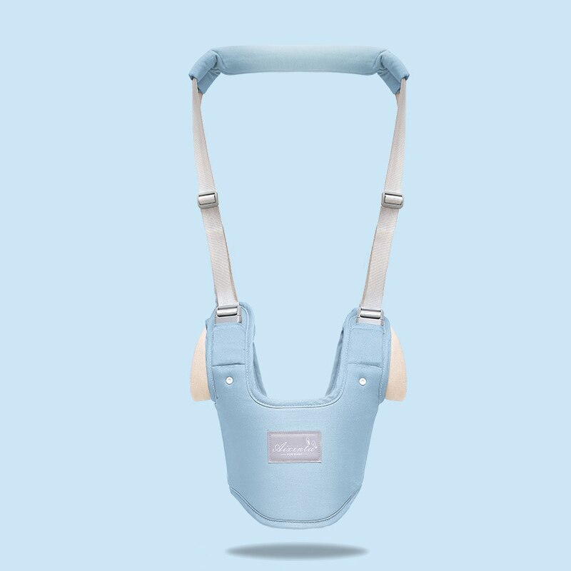 Newborn Baby Walking Harnesses Backpack Leashes for Little Children Kids Assistant Learning Safety Reins Harness Walker: Light Blue
