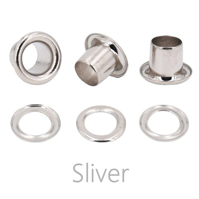 4mm Kleine Größe Metall Scrapbooking Ösen Ösen Schnürsenkel Öse Schnalle 100setzt/viel NäHenne Liefert: Splitter