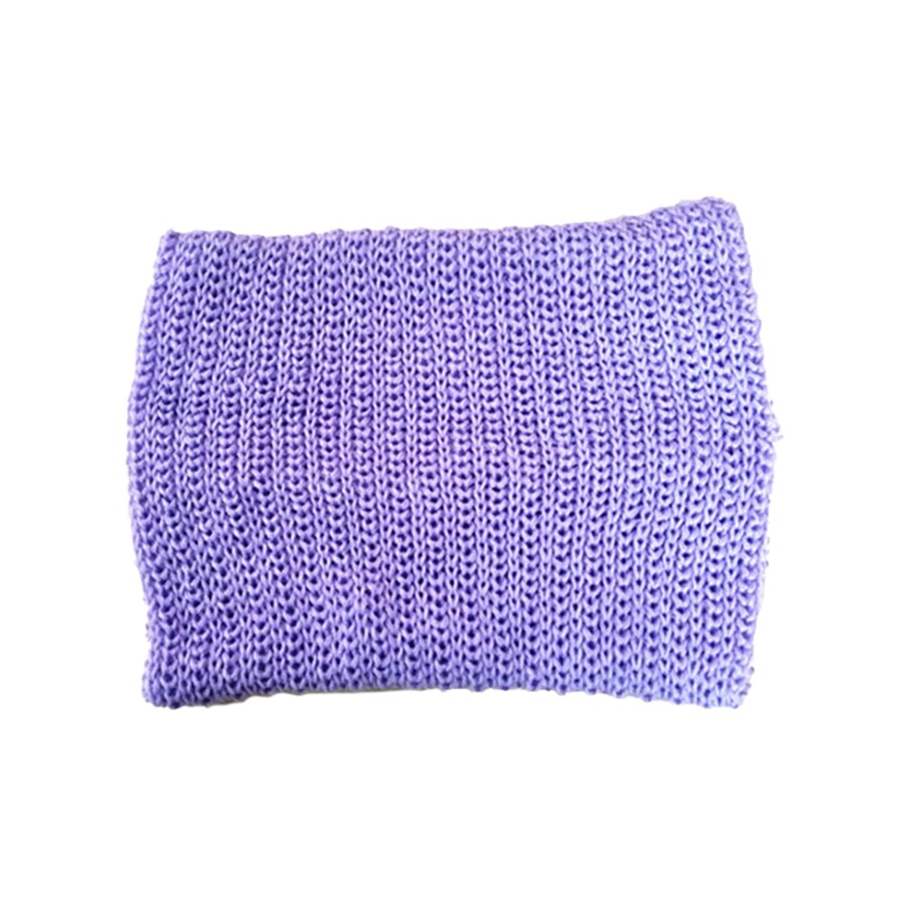 bébé hiver écharpe pour garçons filles brossé tricot cou plus cercle enveloppement bébé bénitier boucle Snood châle écharpe unisexe: VIOLET