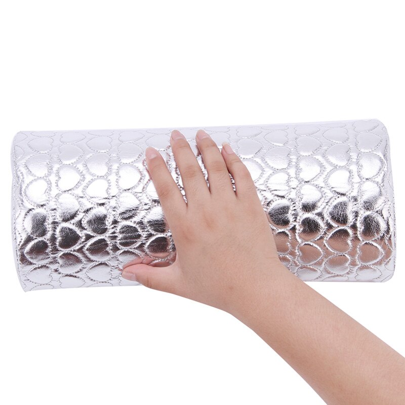 Professionelle Halbes Oval Hand Halten Kissen Armlehne Kissen Lange Nailart Manikübetreffend Weiche Spalte Nagel Werkzeug Ausrügestochen