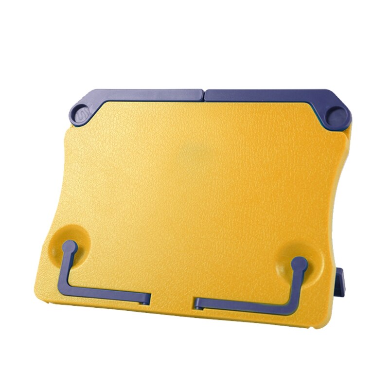 Boek Stand Voor Lezen In Bed, Lap Lezen Houder Met Pagina Paperclips Voor Lezen Handen Gratis, draagbare Reading Plank: Yellow