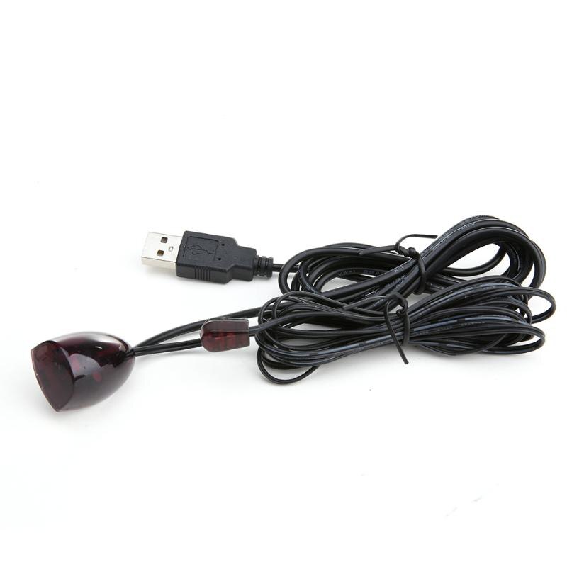 USB infrarrojo IR receptor de Control remoto, transportador, extensor, repetidor, emisor USB, adaptador para decodificador de Audio