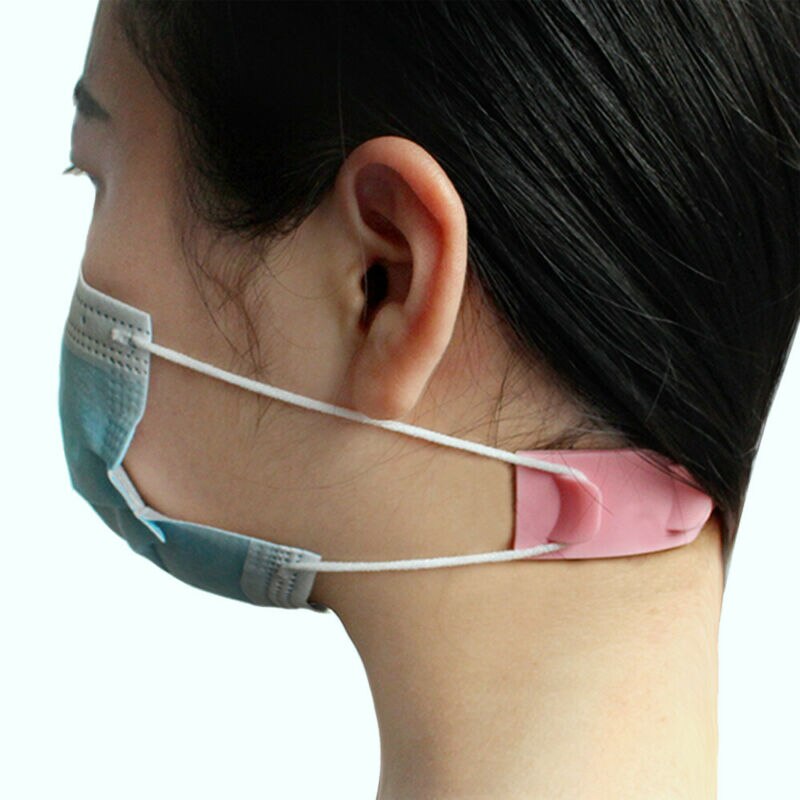 Siliconen Vaststelling Gesp Band Extension Gezichtsmasker Oor Haken Non Slip Anti Lock Anti-Slip Houder