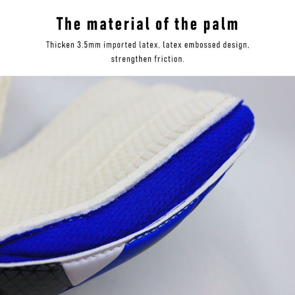 Hand Protection Children Goalkeeper Gloves Kids Wearable Anti-Slip Soccer Goalie Gloves Double Protect Full Finger