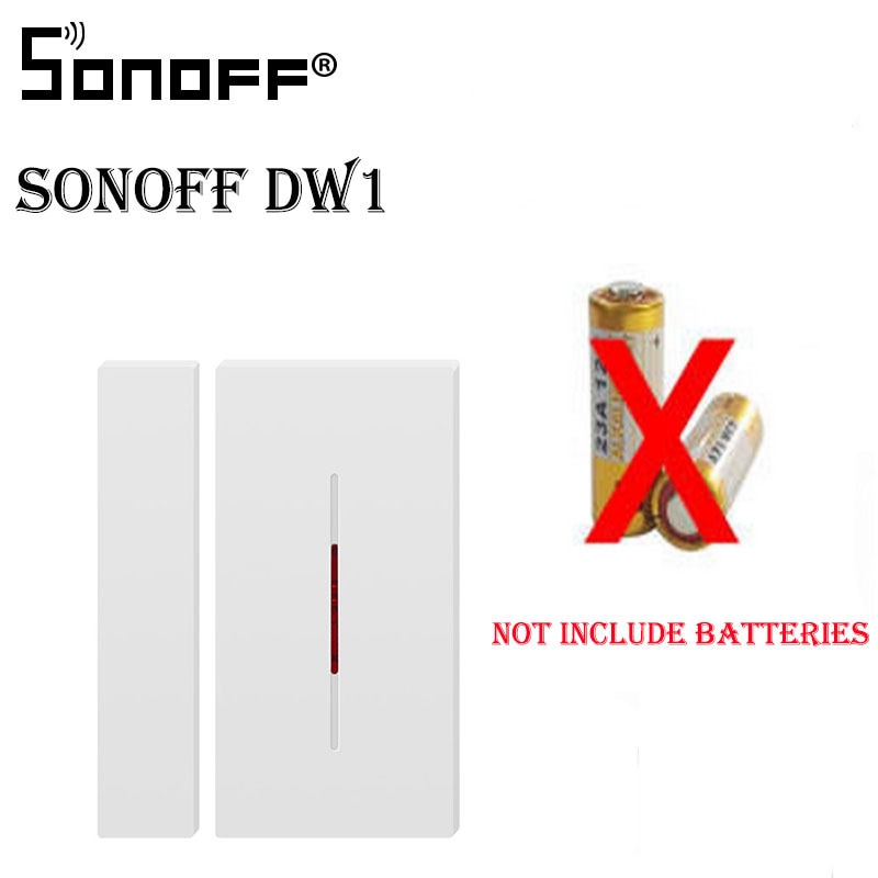 Sonoff RF Bridge 433MHZ Wifi Wireless Signal Converter PIR 2 Sensor/ DW1 Door & Window Alarm Sensor for Smart Home Security Kits