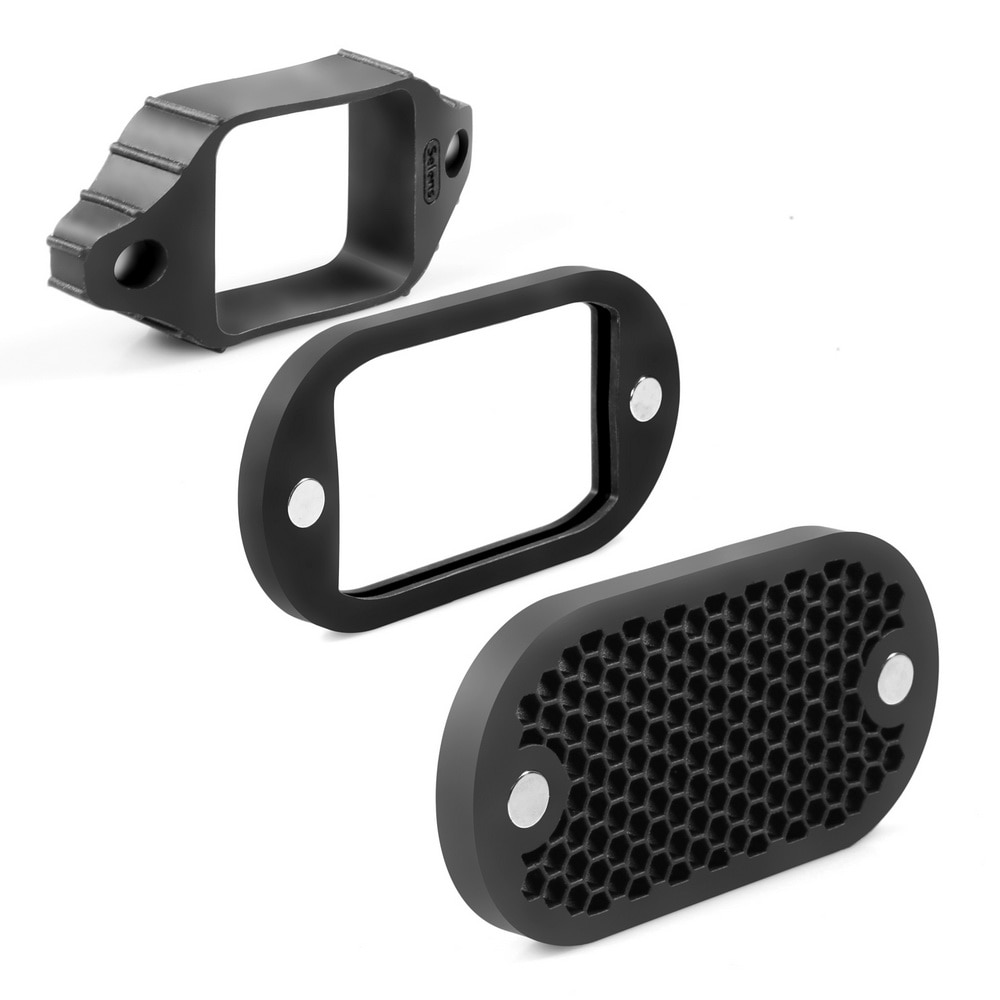 Selens Flash Speedlight Honeycomb Grid Diffuser Reflector Met Magnetische Gel Band 7Pcs Filters Flash Accessoires Kit
