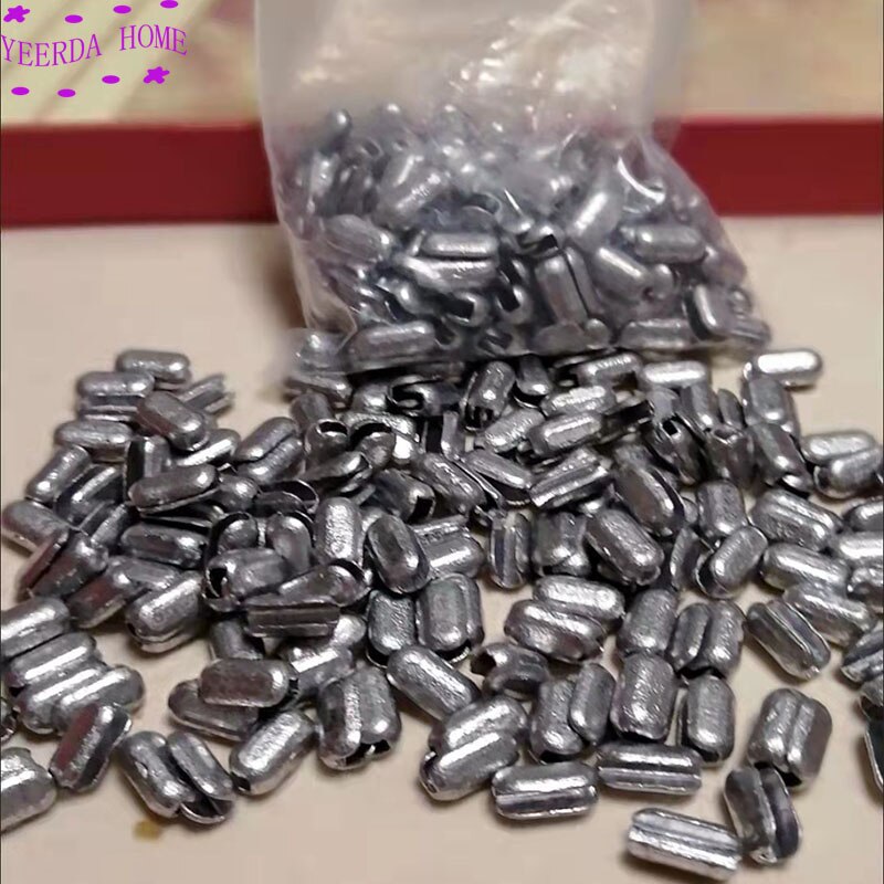 14 Sizes Lead pendant lead fall for fishing net gill net network sinker for net Peanuts lead pendant Bite lead pendant