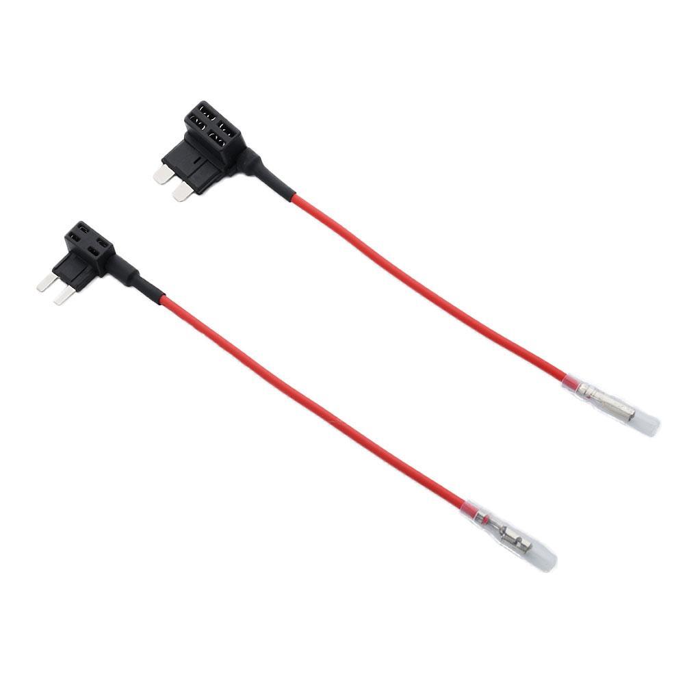 For Universal HardWire Fuse Box Car Recorder Dash Cam Wire Kit Hard Micro USB X3X1