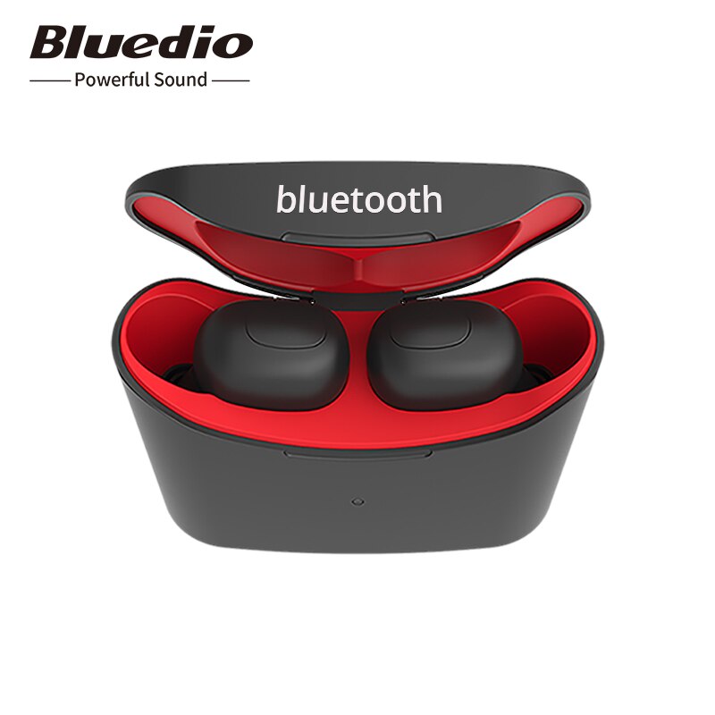 Bluedio T-Elf 5,0 Bluetooth Kopfhörer TWS mit Ladung Kasten in ohr Sport drahtlose kopfhörer für musik und zelle handys