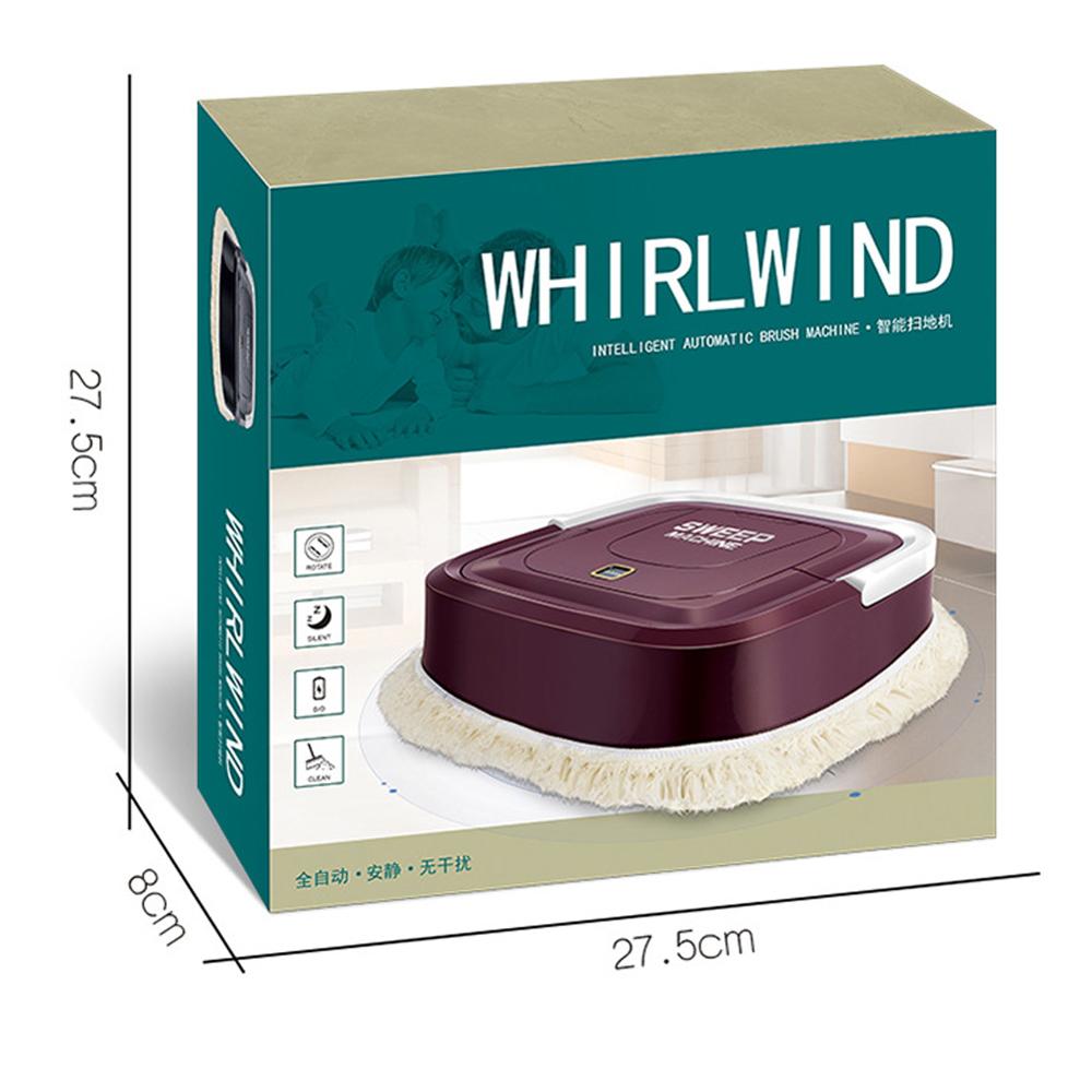 Automatic Smart Robot Vacuum Cleaner Floor Electric Mop Machine Sweeper Mini Lazy Mopping Machine for Home