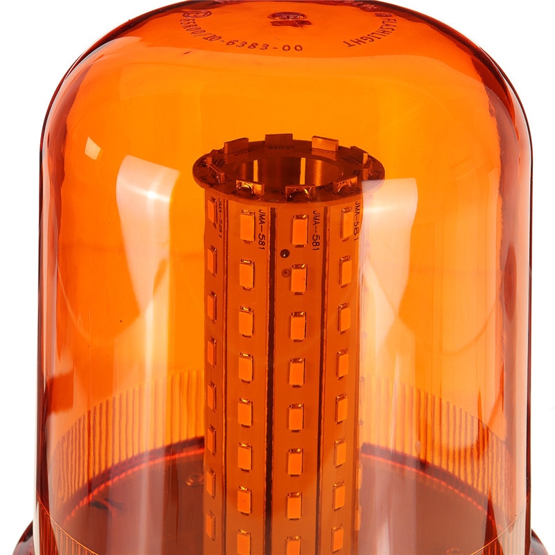 80 LED Amber Beacon Light Three modes Car Rotating... – Grandado
