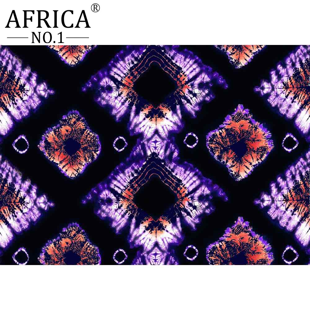 Afrikanischen Traditionellen Stil ankara Rell Wachs Stoff Druck Baumwolle Stoff für NäHenne für Diy für Kleid AFRIKA Nein.1