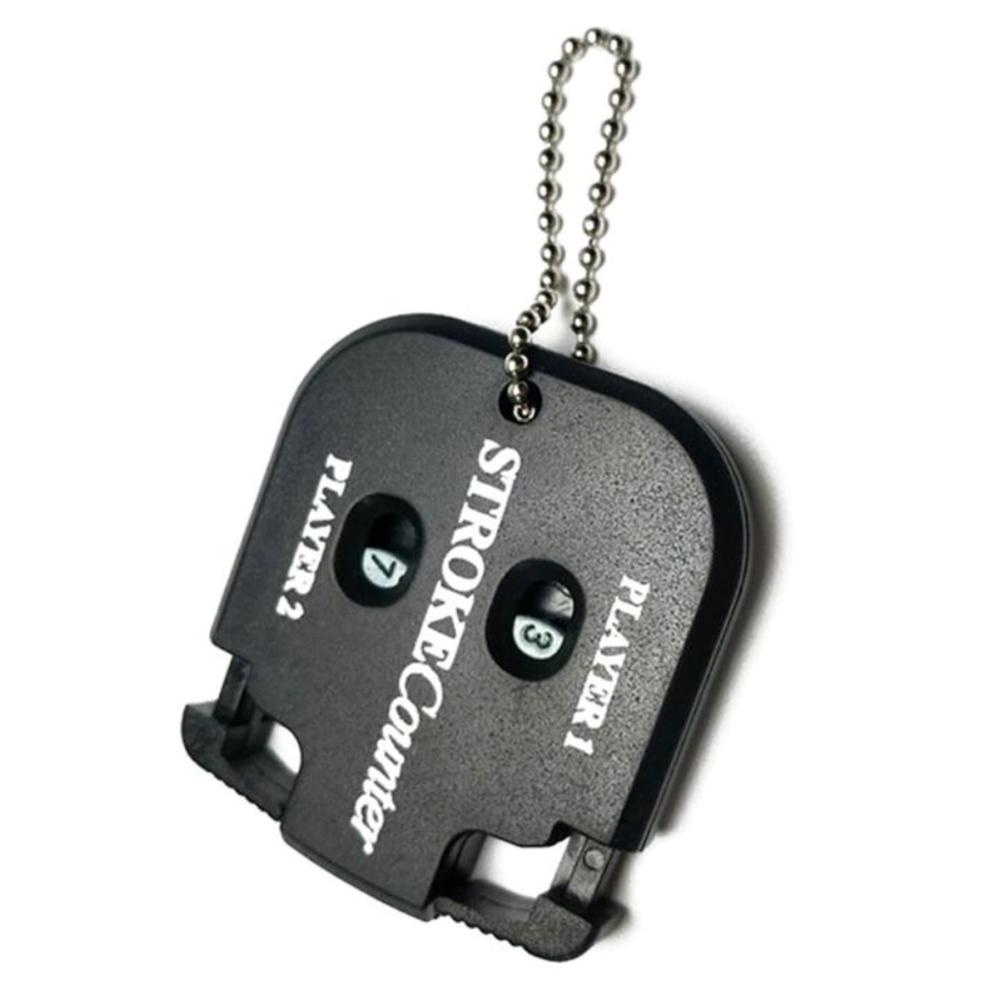 1 Pc Double Sides Score Counter Golf Stroke Shot without Key Chain Season