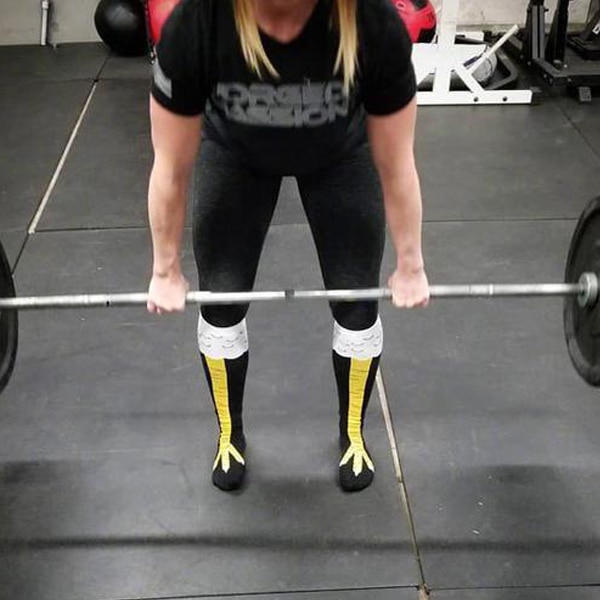 Kip Print Sokken 3D Vrouwen Mannen Sokken Katoen Winter Herfst Grappige Cartoon Overknee Sok Leuke Teen Voeten Sokken cosplay