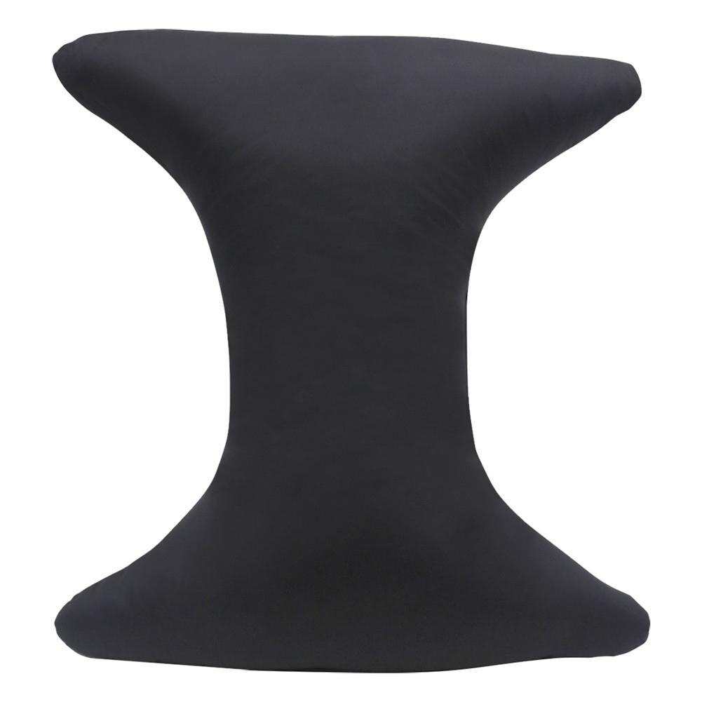 Irin bass drum kussen jazz drum demper dempingstool vezel bass drum kussen percussie-instrumenten onderdeel accessoires zwart rood: Zwart