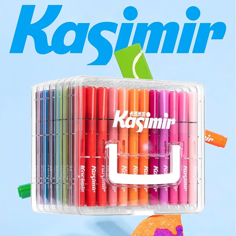 KASIMIR Weicher Pinsel, direkter flüssiger Acryl-Marker, Farbstift, ausziehbares Aussehen, Graffiti, Manga, Kunsthandwerk, Schule, Schreibwaren