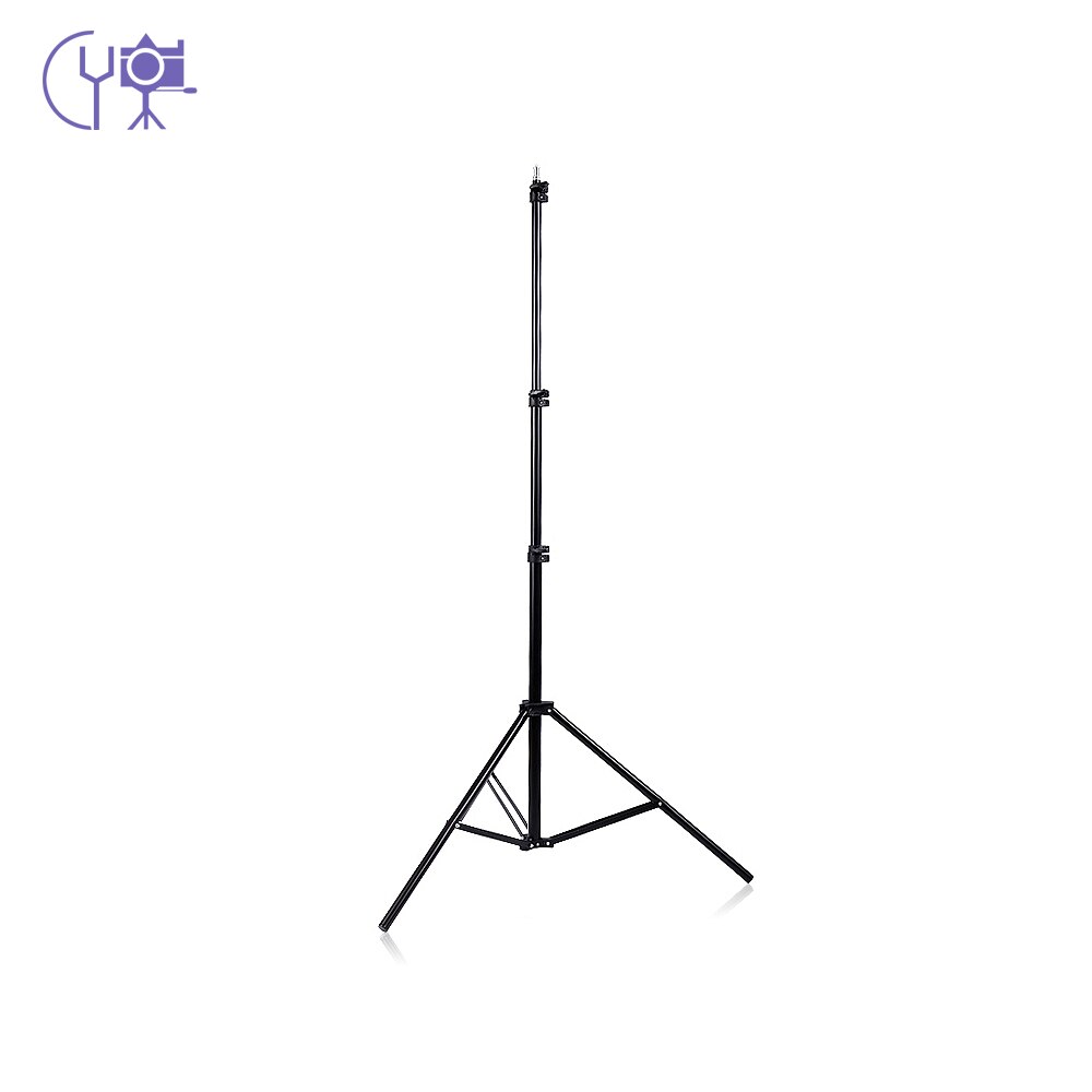 2.4M/6.6ft Light Stand Statief 1/4 &quot;Schroef Voor Studio Foto Video Verlichting Softbox Flashgun Lampen Paraplu Achtergrond