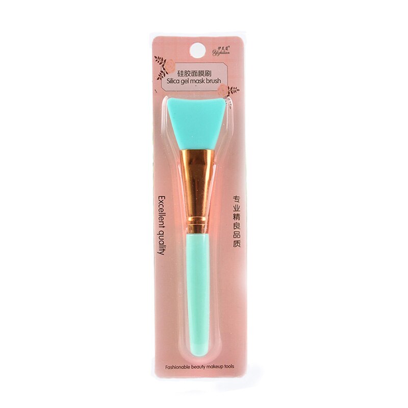 1pc ansiktsmask borste mask lera blandningsborste muti-color mjukt hår silikon mask borste kvinnor gör det själv hud ansiktsvård verktyg: 02