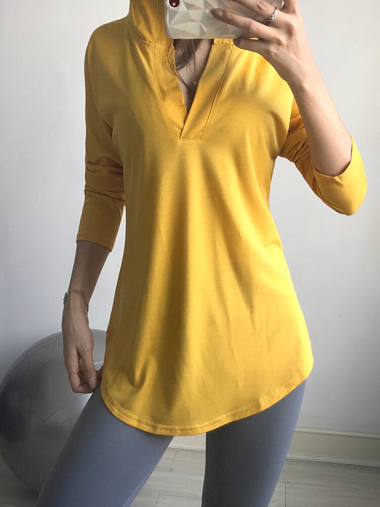 Women's Sport Hoodie - Breathable & Quick Dry - Loose Fit Casual Top