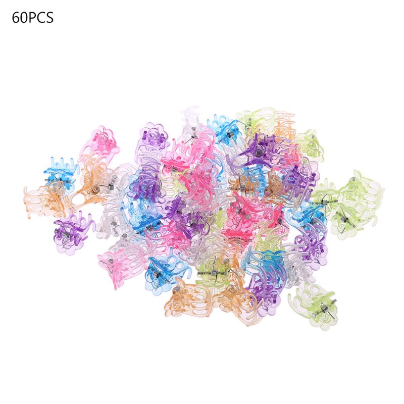 60 stk plast plante feste klips orkide klips hage støtte klips orkide dyrker blomster frukt vintreet støtte  h7ed