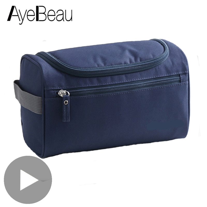 Vanity femmes hommes toilette trousse de toilette maquillage cosmétique maquillage sac étui pour organisateur de voyage pochette femme grand Neceser Necessarie