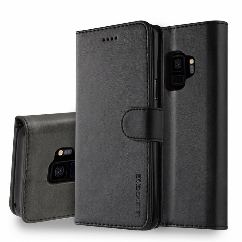 Samsung Galaxy S9 Case Leather Wallet Flip Cover Samsung Galaxy S9 Plus Phone Case For Samsung S9 Plus Flip Cover