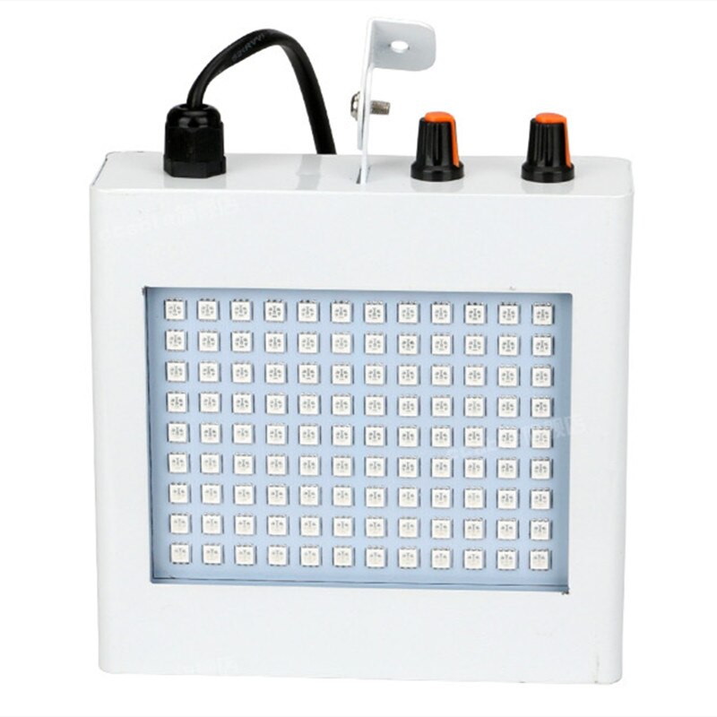 Alien remote 108 led rgb estroboscópico luz de escenario efecto sonido activado discoteca fiesta dj vacaciones con control de ve