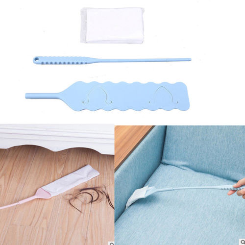 Faroot lange dunne reinigingsstofborstelset handvat platte kop reiniger non-woven stof