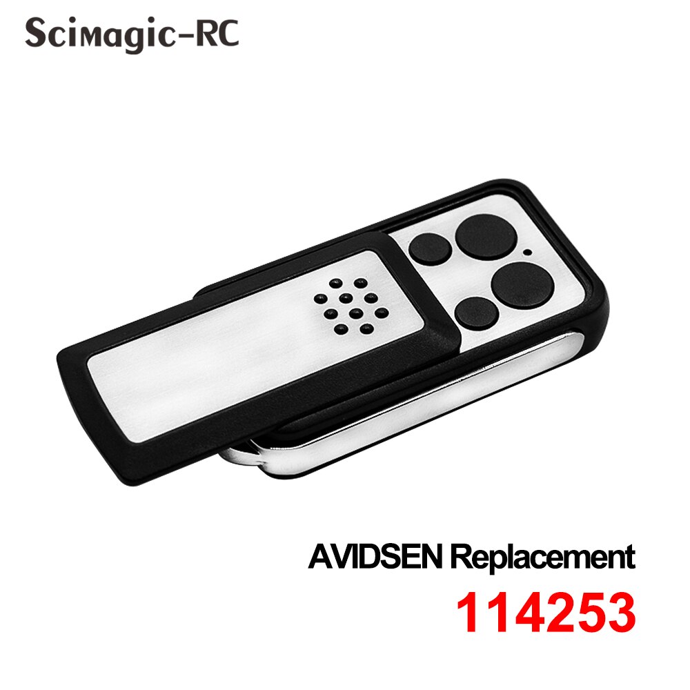 Remote Control Garage Door Opener AVIDSEN 114253 104250 104700 AVIDSEN Rolling Code 433MHz 433.92mhz Gate Controller Newest: 114253