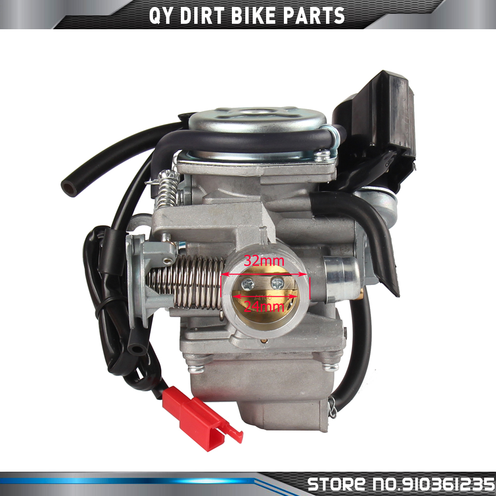 Carburador de motocicleta GY6 PD24J 125cc 150cc, piezas de motocicleta para patinete eléctrico, ATV, Go Kart, 125cc, PD24J