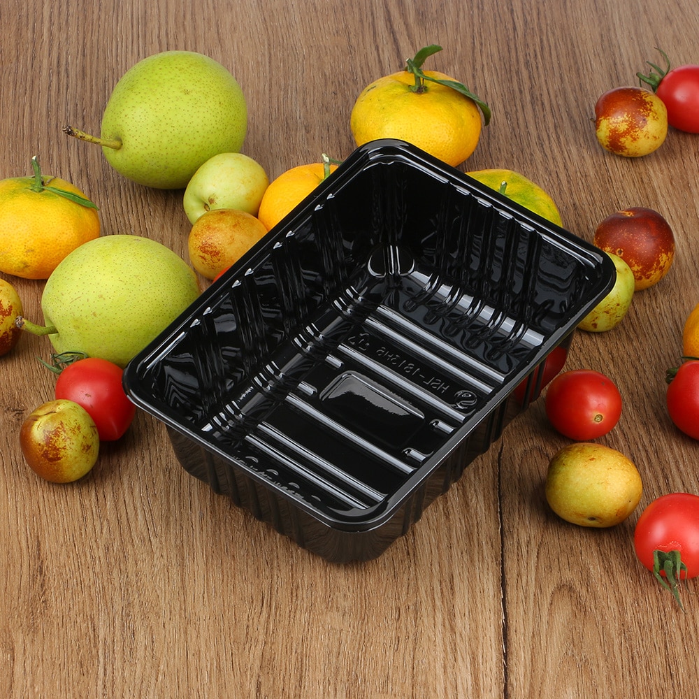 Dispos Plastic Frozen Supermarket Poultri Packag Disposable Food Packing Tray