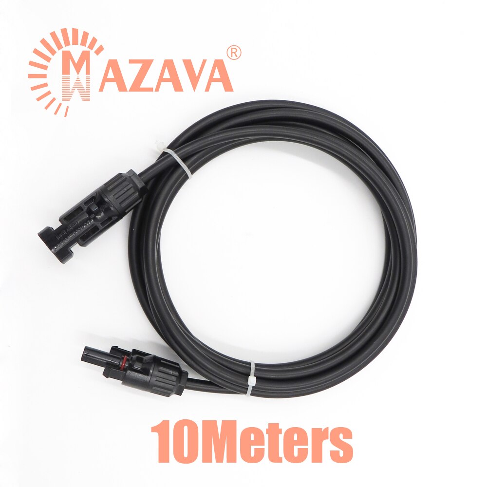 MC Wire 1/3/5/10 Meters Solar Cable Extension Solar Connector PV Cable Copper Wire 2.5/4/6mm2