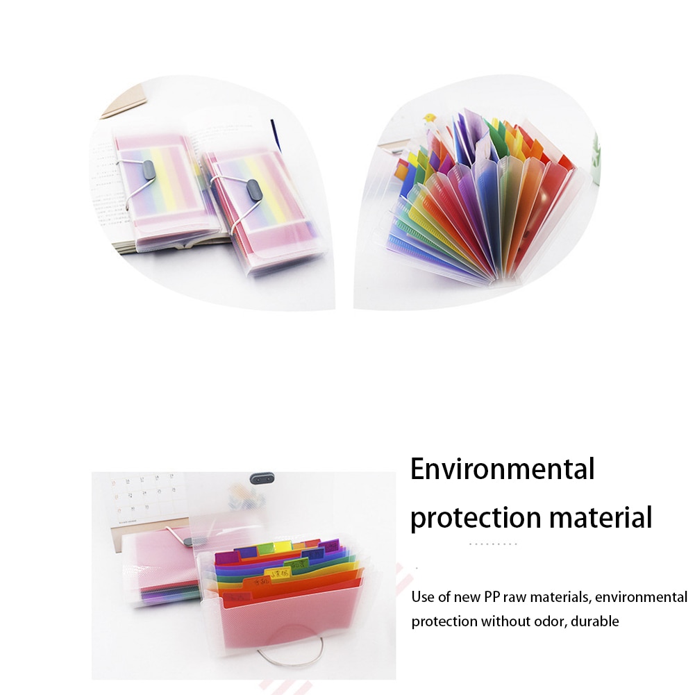 Student Folder Invoice Document Storage Bag Receipt Wallet Expandable File Organizer