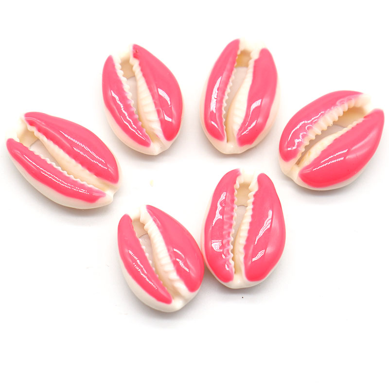 Mooie druipende olie schelp kralen voor sieraden maken DIY armband oorbel ketting 13x19mm kleurrijke schelpen sieraden accessoires