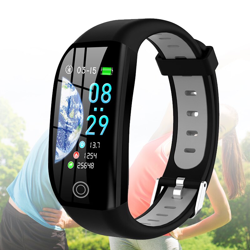 Pulsera inteligente con Bluetooth para Android e IOS, Monitor de ritmo cardíaco, presión arterial, oxígeno en sangre, Fitness