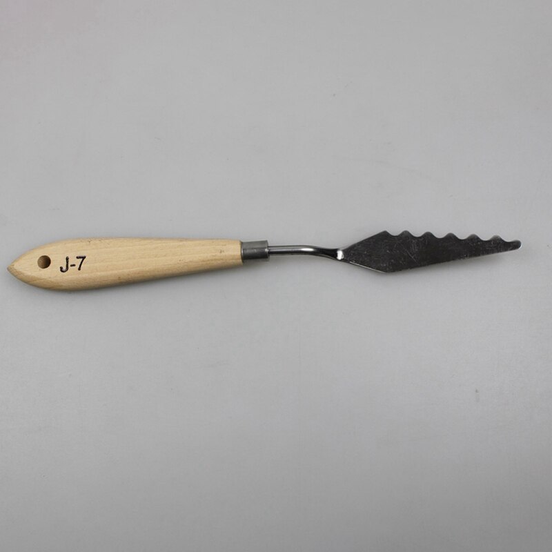 5 Pcs Oil Painting Knife Set Oil Painting Palette Knife Flexible Scraper Special-Shaped Oil Acrylic Painting Tools