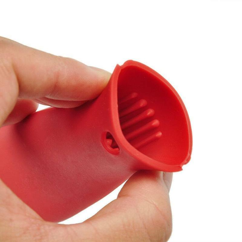 Silicone Pan Handle Holder Simple And Durable Anti Non-Slip Heat Soft Handle Pan Resistant Cover Kitchen Skid Gadget Portec I5Q2