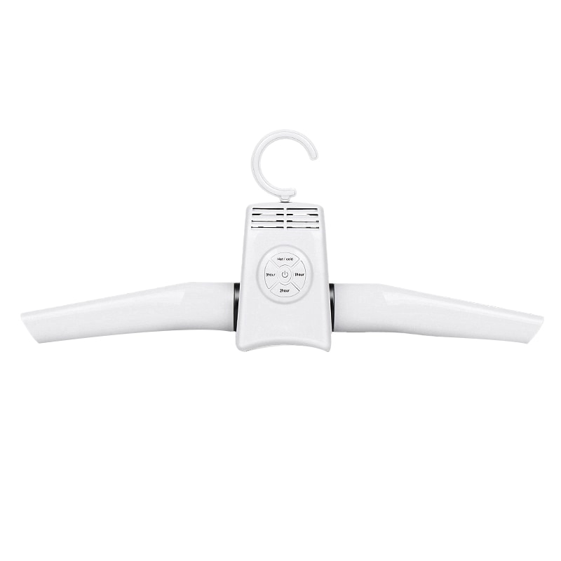 Perchas de ropa portátiles secador de ropa eléctrico secador de zapatos inteligente perchero para abrigo para el hogar de invierno colgadores de barra de viaje (EU Pl: Default Title