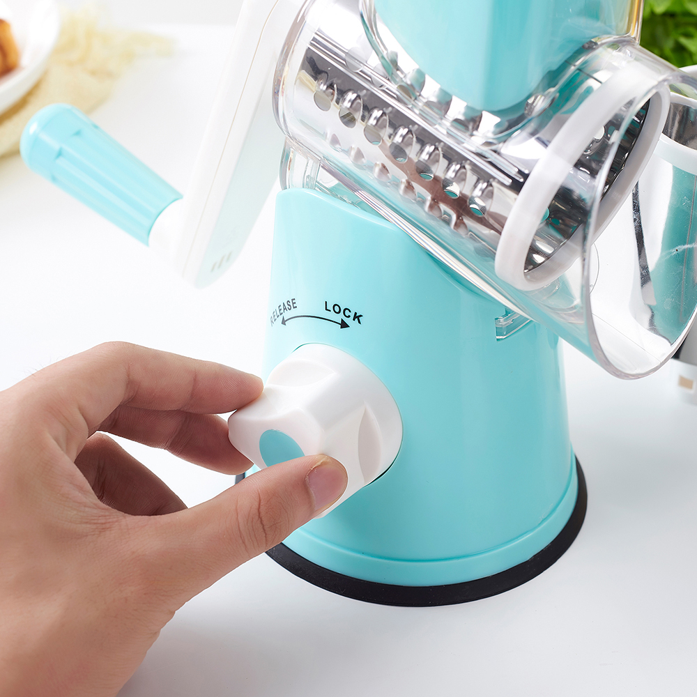 Multifunctionele Handleiding Plantaardige Spiral Slicer Chopper Mandoline Slicer Kaasrasp Slimme Groentesnijder Keuken Gereedschap