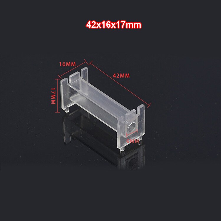 2pcs Square Inductor Winding Frame Amplifier Crossover Bobbin Wire Coil Thickened Inductance Skeleton #White: 42x16x17mm