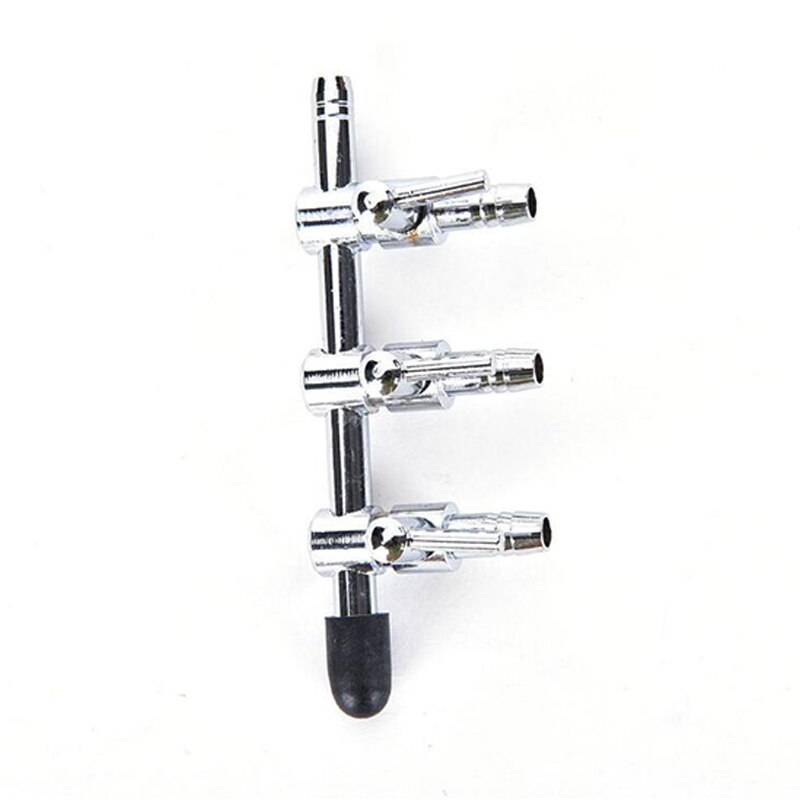 Aquarium Fish Tank Air Pump Splitter Distributor Flow Tube Pipeline Stainless Steel Control Valve Aquaria Accessories 5 Ways: 03